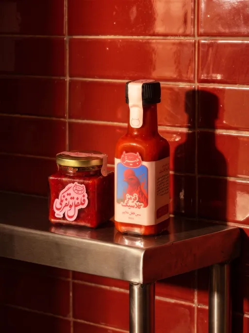 Jeez Products - Hot Sauce and strawberry pepper jam